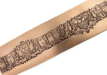Show details for Pattern Plate RMP353 Owl Bracelet Picture of Pattern Plate RMP353 Owl Bracelet