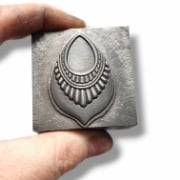Picture of Impression Die Teardrop Ray Pendant