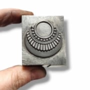 Picture of Impression Die Circle Ray Pendant