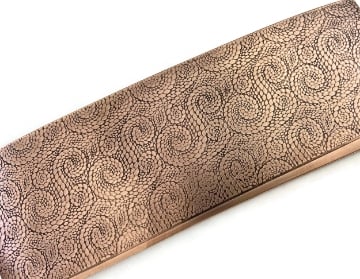 Show details for Pattern Plate RMP345 Swirled Scales Picture of Pattern Plate RMP345 Swirled Scales