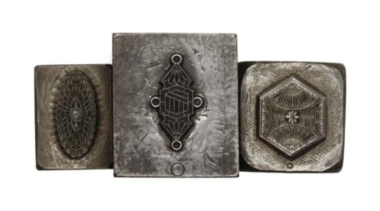 Picture of Impression Die Whiting & Davis Filigree Shot Plate