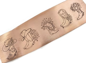 Show details for Pattern Plate RMP361 Spring in Your Step Left Picture of Pattern Plate RMP361 Spring in Your Step Left