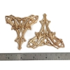 Picture of XL Nouveau Bellflowers Janvier Brass Stampings-2pcs