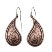 Picture of Impression Die Large Curved Teardrop with Rope