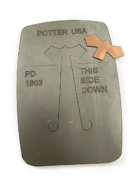 Show details for Pancake Die 1803 Bail G Picture of Pancake Die 1803 Bail G