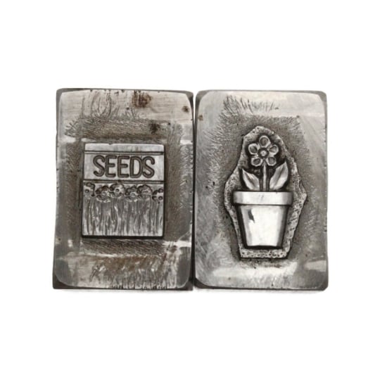 Picture of Impression Die Flower Pot & Seed Packet
