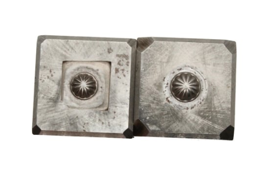 Picture of Impression Die Small Scalloped Bead Pair