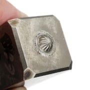 Picture of Impression Die Small Scalloped Bead Pair