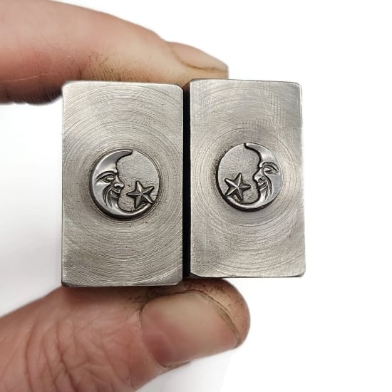 Picture of Impression Die Tiny Mirrored Crescents
