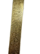 Picture of Dotted florals brass wire