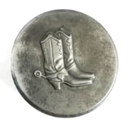 Picture of Impression Die Western Boots with Spurs