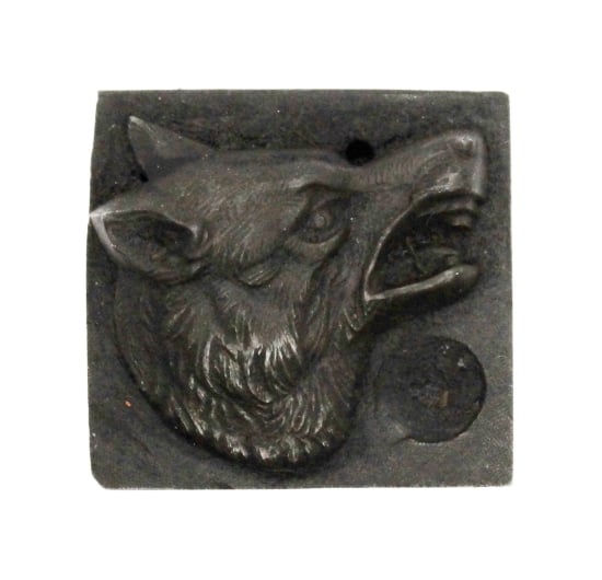 Picture of Impression Die Snarling Wolf