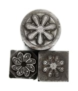 Picture of Impression Die Mid-Century Flowers Trio