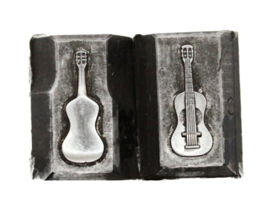 Picture of Impression Die Small Guitar Front and Back