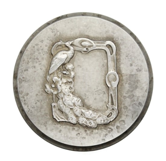 Picture of Impression Die Parisian Peacock & Poppies !!!RETIRING!!!