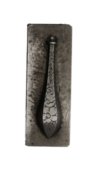 Picture of Impression Die Floral Drop Pendant