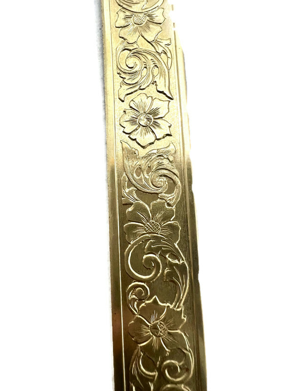 Potter USA Fine Tools. Floral and scrolls brass wire