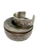 Picture of Lillies of the valley sterling cuff
