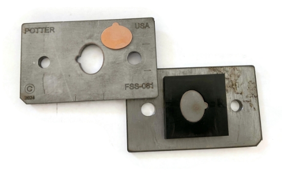 Picture of FSS (Fast Stamping System) Die Set FSS-081 Medium Oval Tab Horizontal