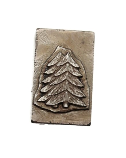 Picture of Impression Die Small Pine Tree Pair