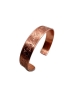 Picture of Floral and scrolls copper bracelet 
