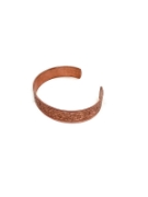 Picture of Floral and scrolls copper bracelet 