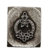 Picture of Impression Die Studded Floral Setting Drop