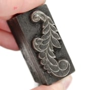 Picture of Impression Die Hand-carved Enamel Leaves