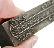 Picture of Impression Die Ironwrought Flourish Bar