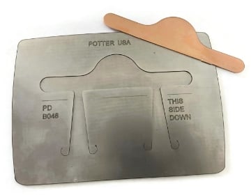 Show details for Pancake Die Bracelet Die PD B048 Picture of Pancake Die Bracelet Die PD B048