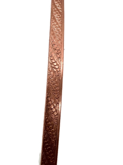 Picture of Acanthus leaf spiral copper wire