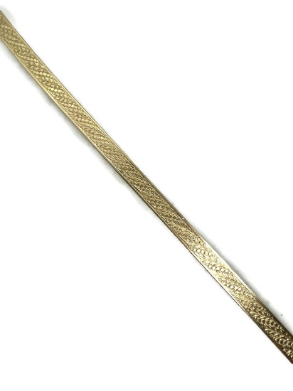 Picture of Acanthus leaf spiral brass wire