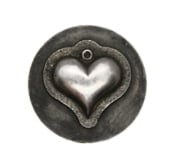 Picture of Impression Die Puffy Heart Charm