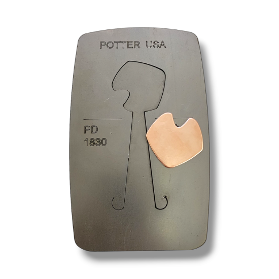 Picture of Pancake Die 1830 Bib Drop Pendant 