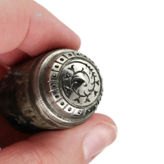 Picture of Impression Die Flowering Spiral Button