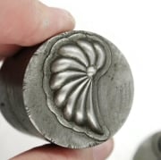 Picture of Impression Die Nautilus Earring Pair