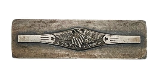 Picture of Impression Die God Bless My Country Ring
