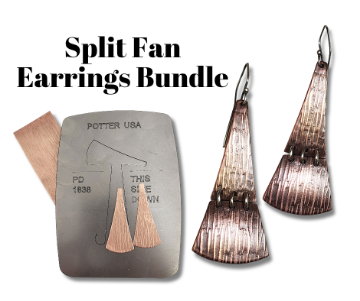 Show details for Split Fan Earrings Bundle Picture of Split Fan Earrings Bundle