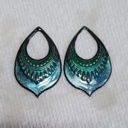 Picture of Impression Die Teardrop Ray Pendant