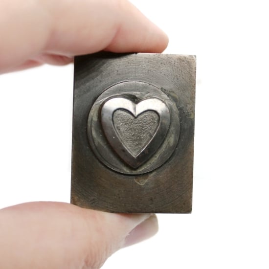 Picture of Impression Die Heart with Center