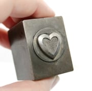 Picture of Impression Die Heart with Center