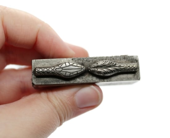 Picture of Impression Die Snake Head (Top and Bottom)