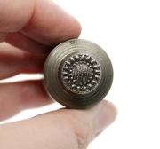 Picture of Impression Die Sunflower Button