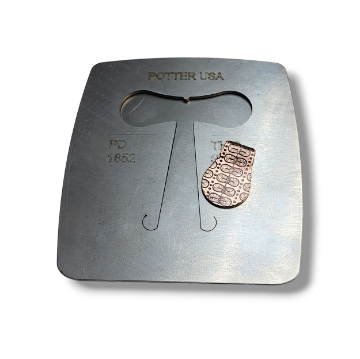 Show details for Pancake Die 1852 Fold-Over Keychain 4 Picture of Pancake Die 1852 Fold-Over Keychain 4