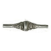 Picture of Sterling Silver Stamping Floral Ring w/ Swirls