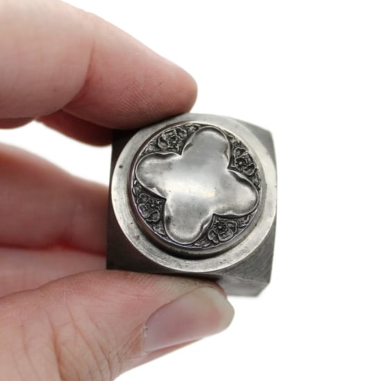 Picture of Impression Die Poppy Meadow Quatrefoil