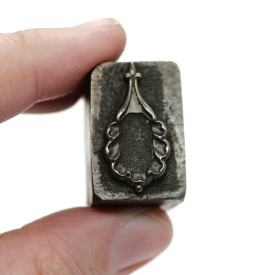 Picture of Impression Die Scalloped Victorian Drop