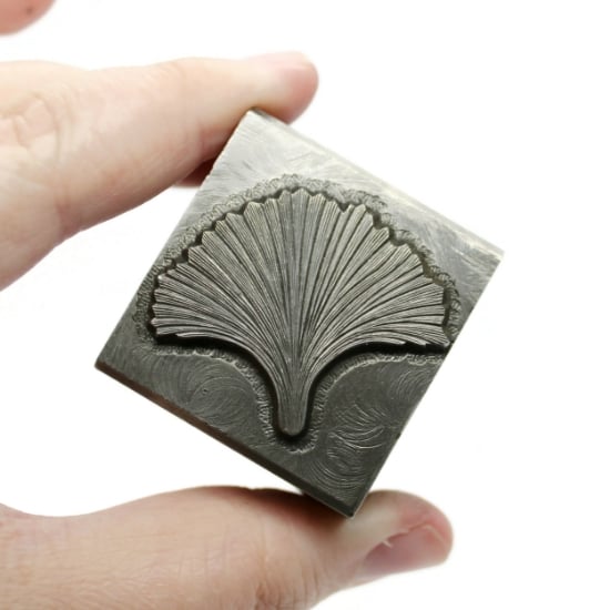 Picture of Impression Die Single Ginkgo Leaf