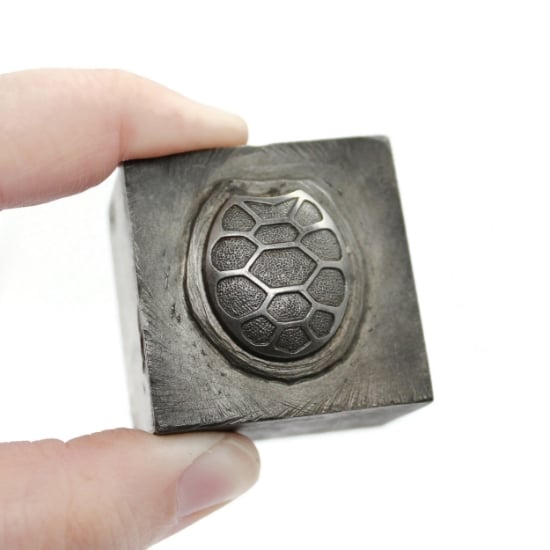 Picture of Impression Die Enamel Turtle Shell
