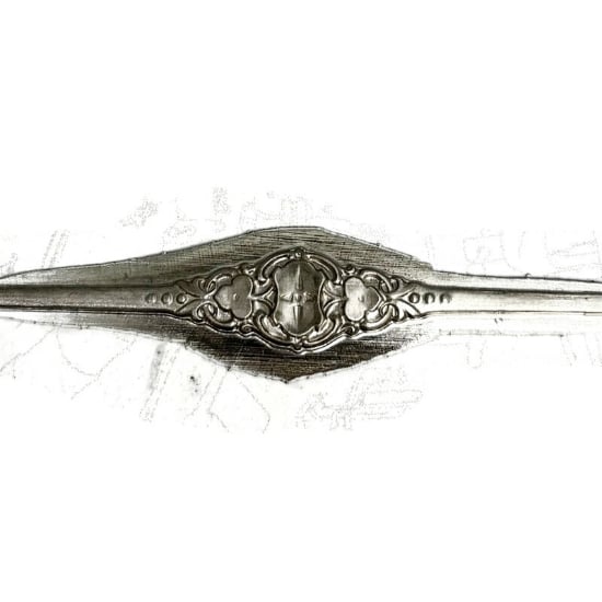 Picture of Sterling Silver Stamping Celtic Ring